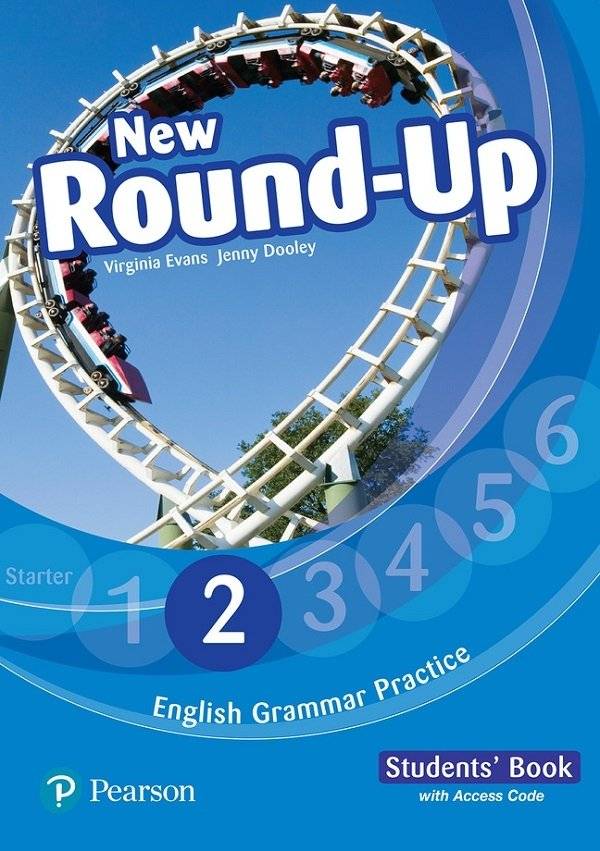 Coperta culegerii New Round-Up 2 Students Book cu cod de acces Pearson