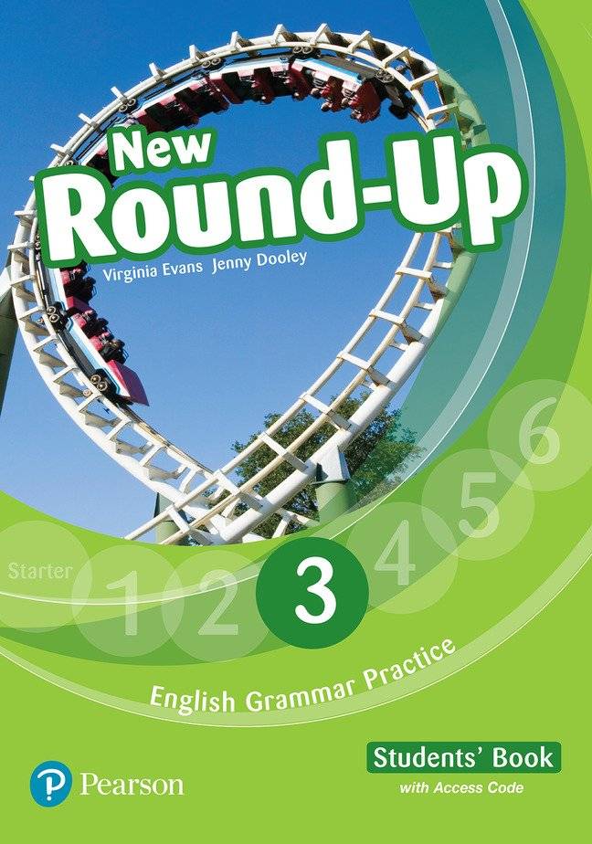 Coperta culegerii New Round-Up 3 Students Book cu cod de acces Pearson