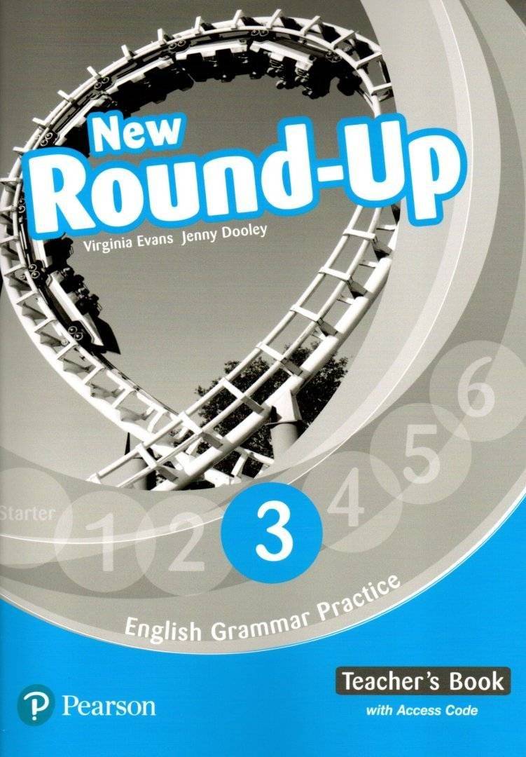Coperta ghidului profesorului New Round-Up 3 Teachers Book Pearson