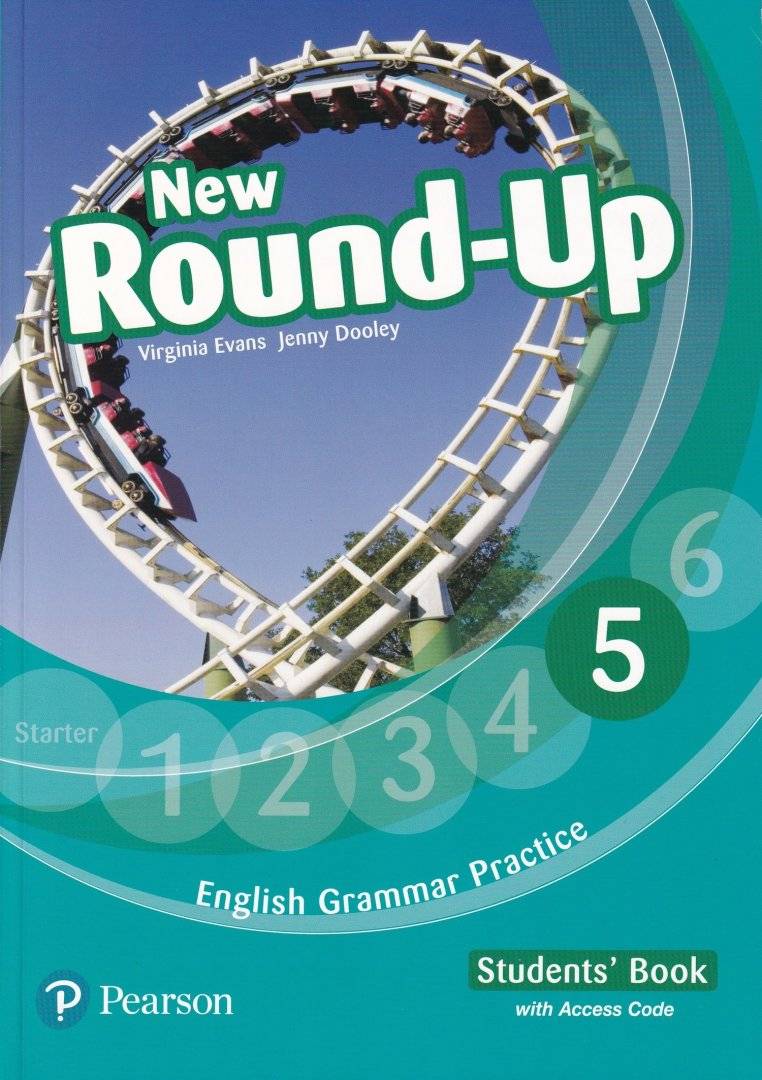 Coperta culegerii New Round-Up 5 Students Book cu cod de acces Pearson