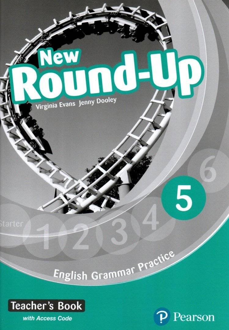 Coperta ghidului profesorului New Round-Up 5 Teachers Book Pearson