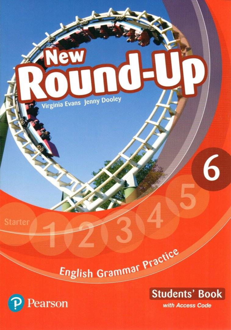 Coperta culegerii New Round-Up 6 Students Book cu cod de acces Pearson