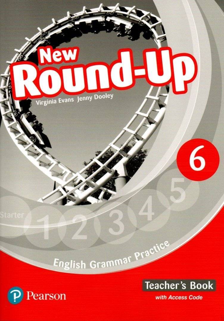 Coperta ghidului profesorului New Round-Up 6 Teachers Book Pearson