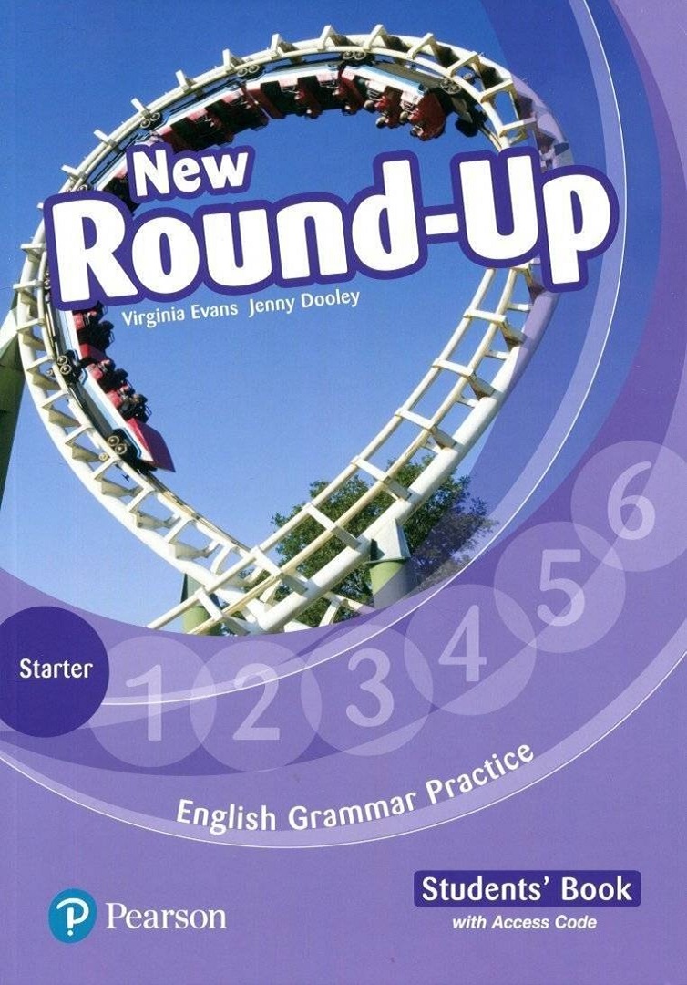 Coperta culegerii New Round-Up Starter Students Book cu cod de acces Pearson